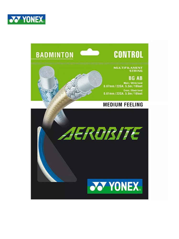 Yonex String Aerobite White/Blue Single Pack 10M – My Sports Australia
