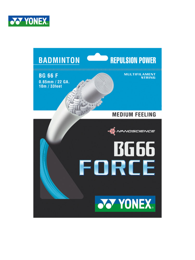 Yonex String BG 66 Force Cyan Single Pack 10M – My Sports Australia