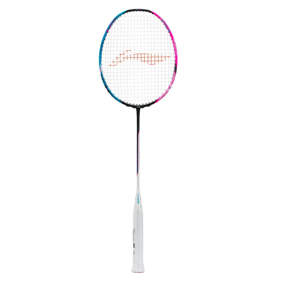 Li-Ning Halbertec 8000 Badminton Racquet (Black/Blue/Pink)-4UG5